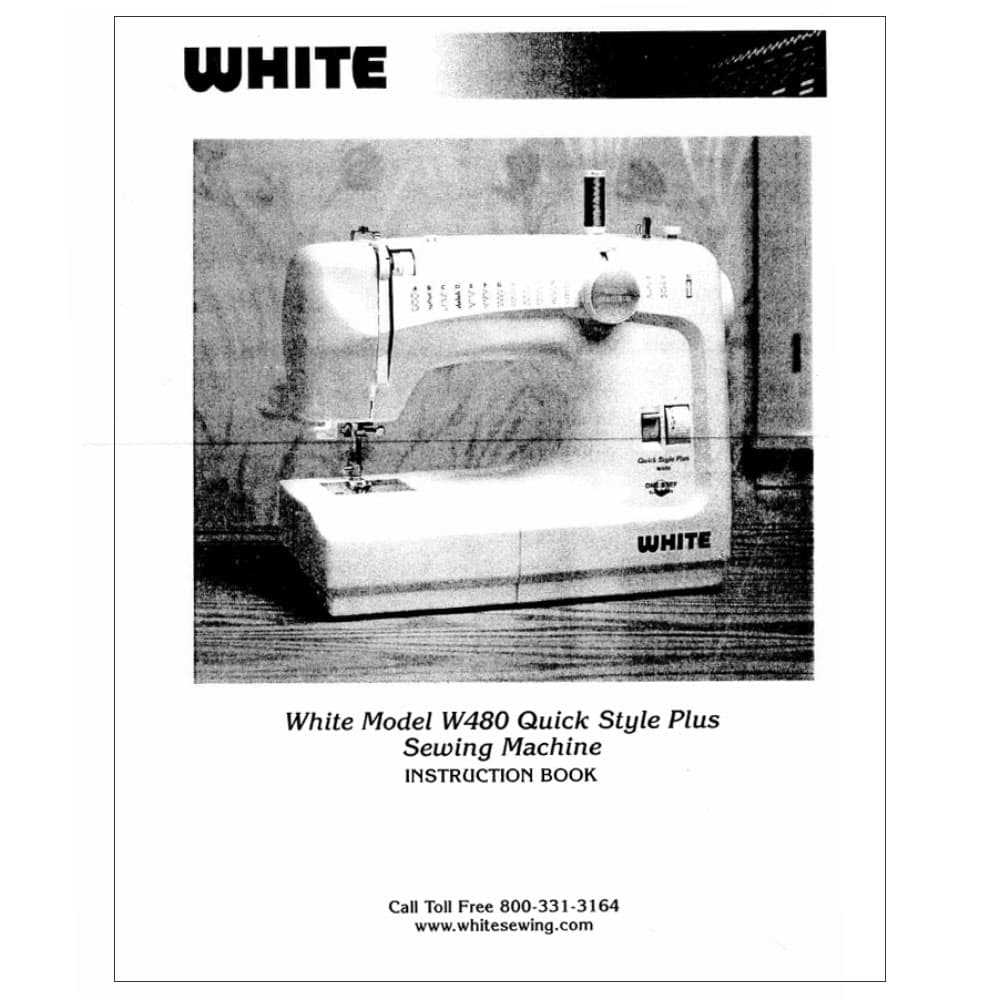 instruction manual for white sewing machine