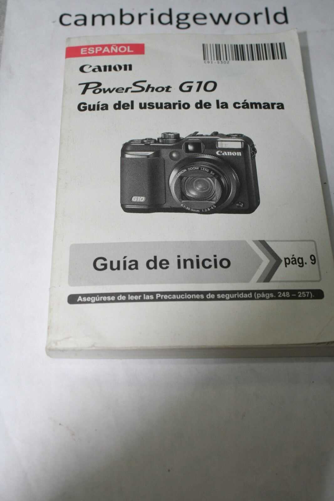 instruction manual in spanish