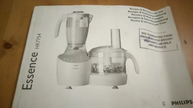 instruction manual of blender