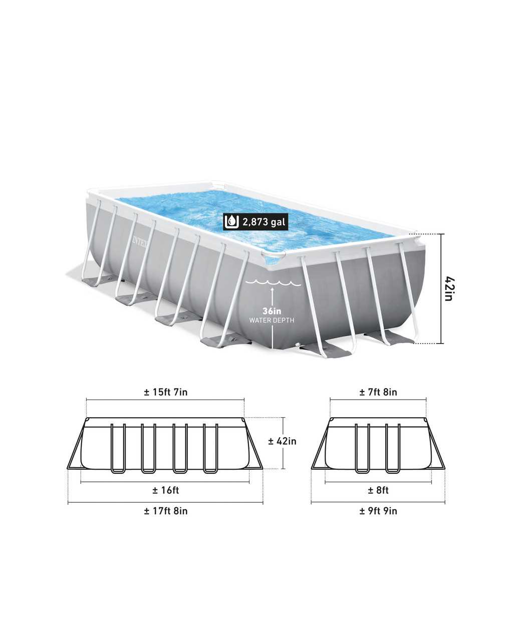 intex above ground pool instruction manual