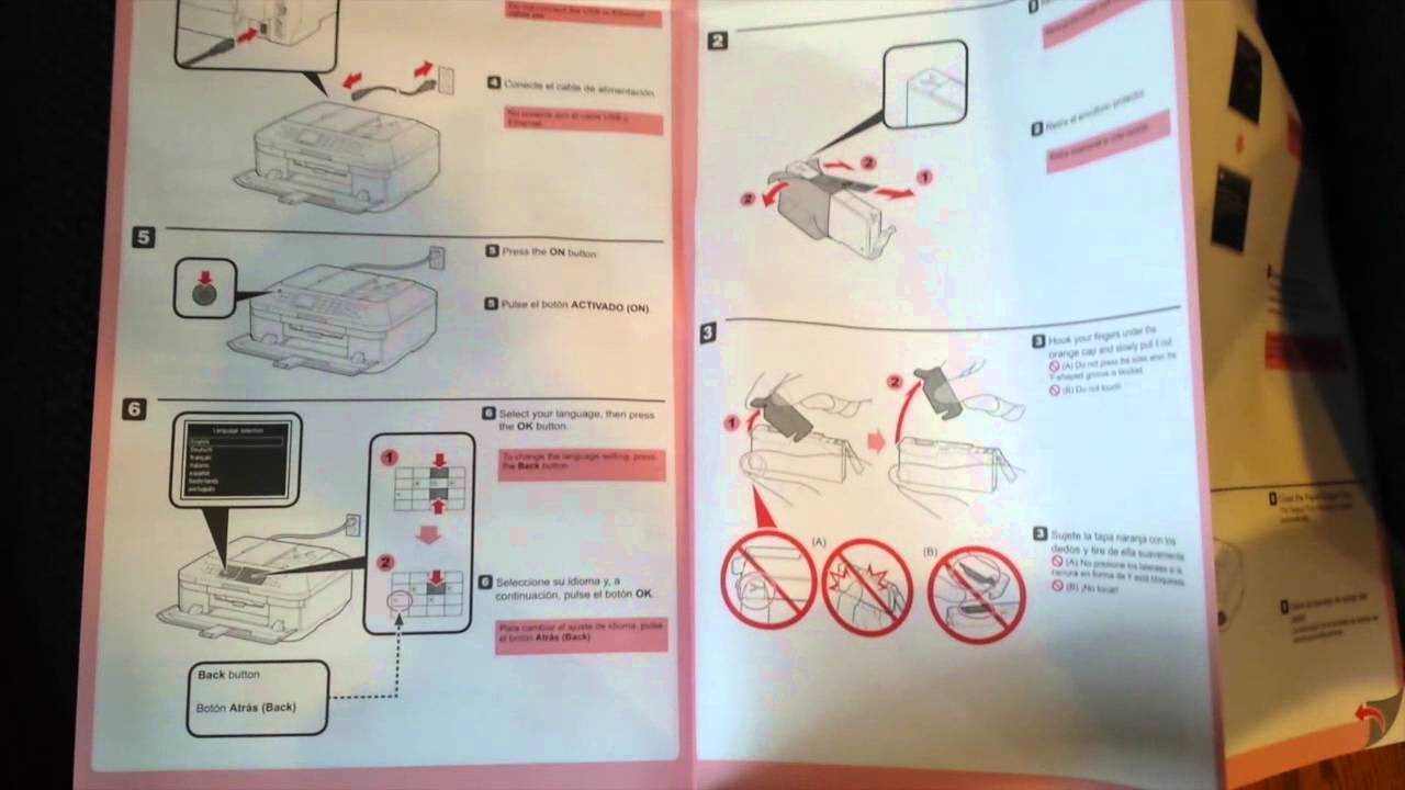 canon mx922 instruction manual