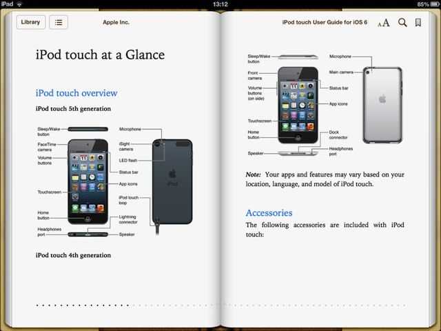 ipod touch 2nd generation instruction manual