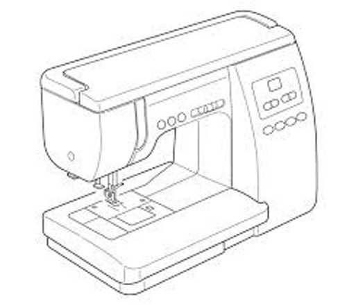 janome dc2050 instruction manual