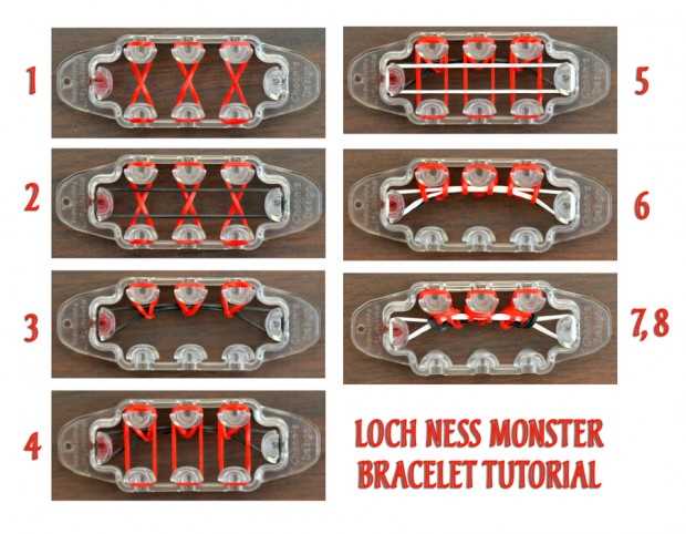 manual step by step rainbow loom instructions printable