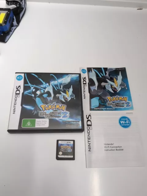 pokemon black instruction manual