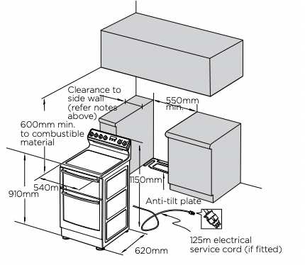 westinghouse oven instruction manual