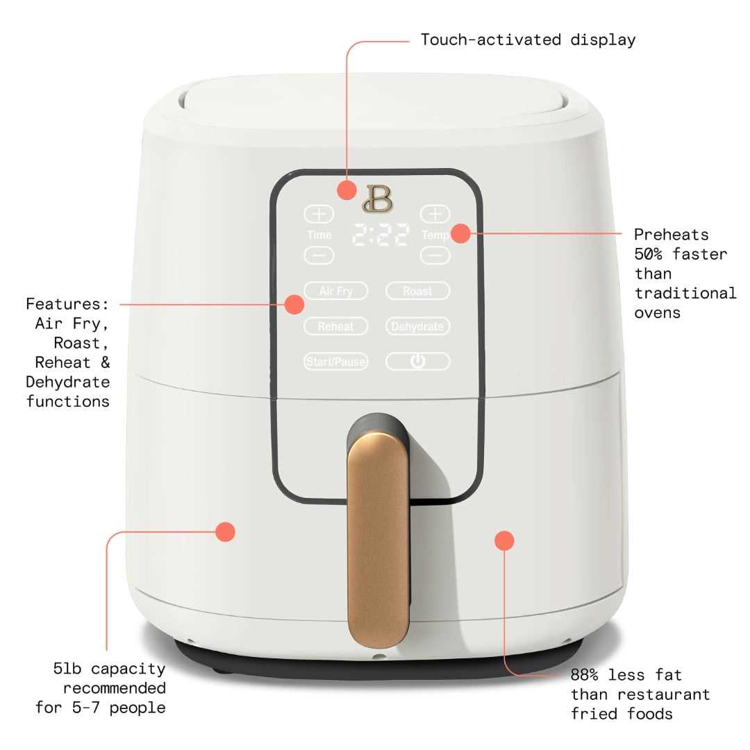 beautiful air fryer instruction manual