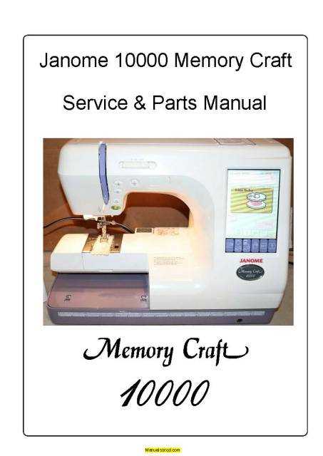 janome memory craft 11000 instruction manual