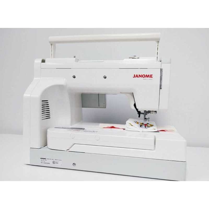 janome memory craft 11000 instruction manual