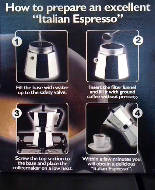 bialetti moka instruction manual