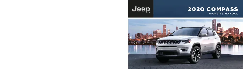 jeep compass instruction manual