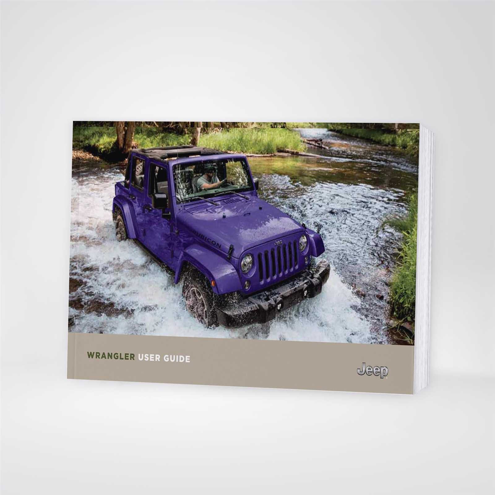 jeep wrangler instruction manual