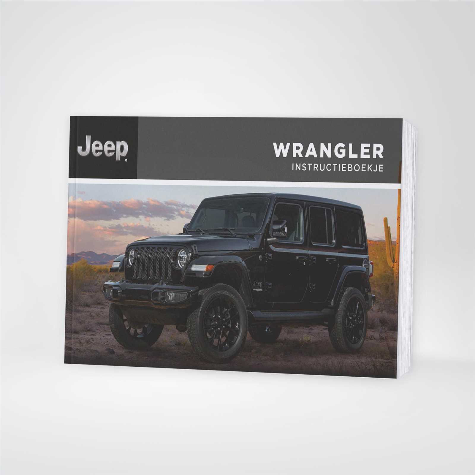 jeep wrangler instruction manual