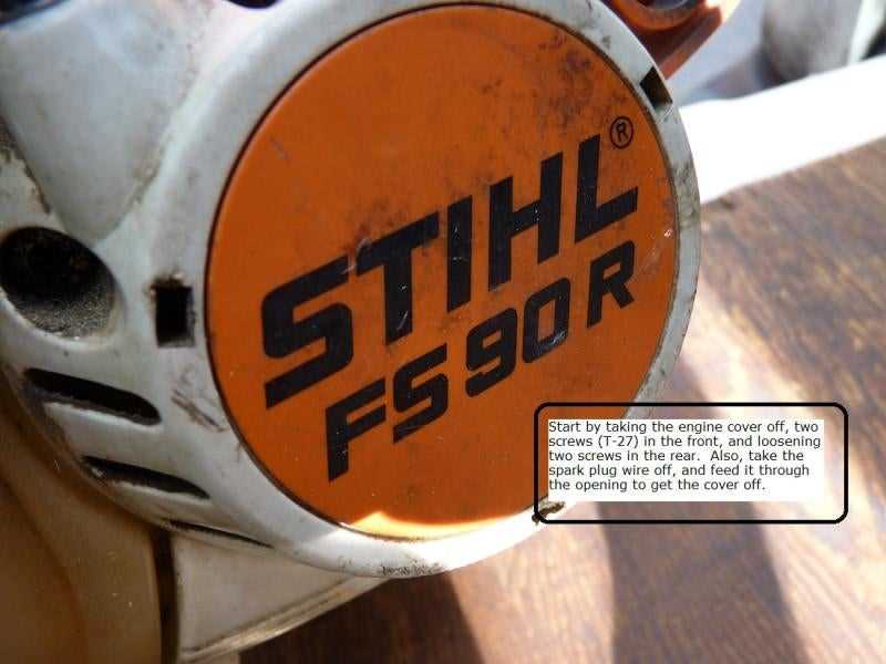 stihl fs 90 instruction manual