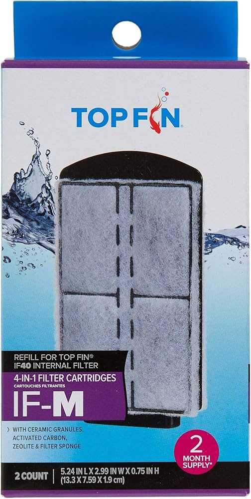 top fin silentstream 40 power filter with cartridge instruction manual