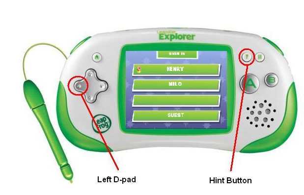 leapster gs instruction manual