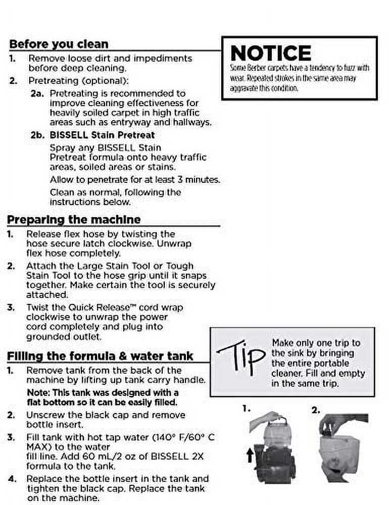 bissell pro dry instruction manual