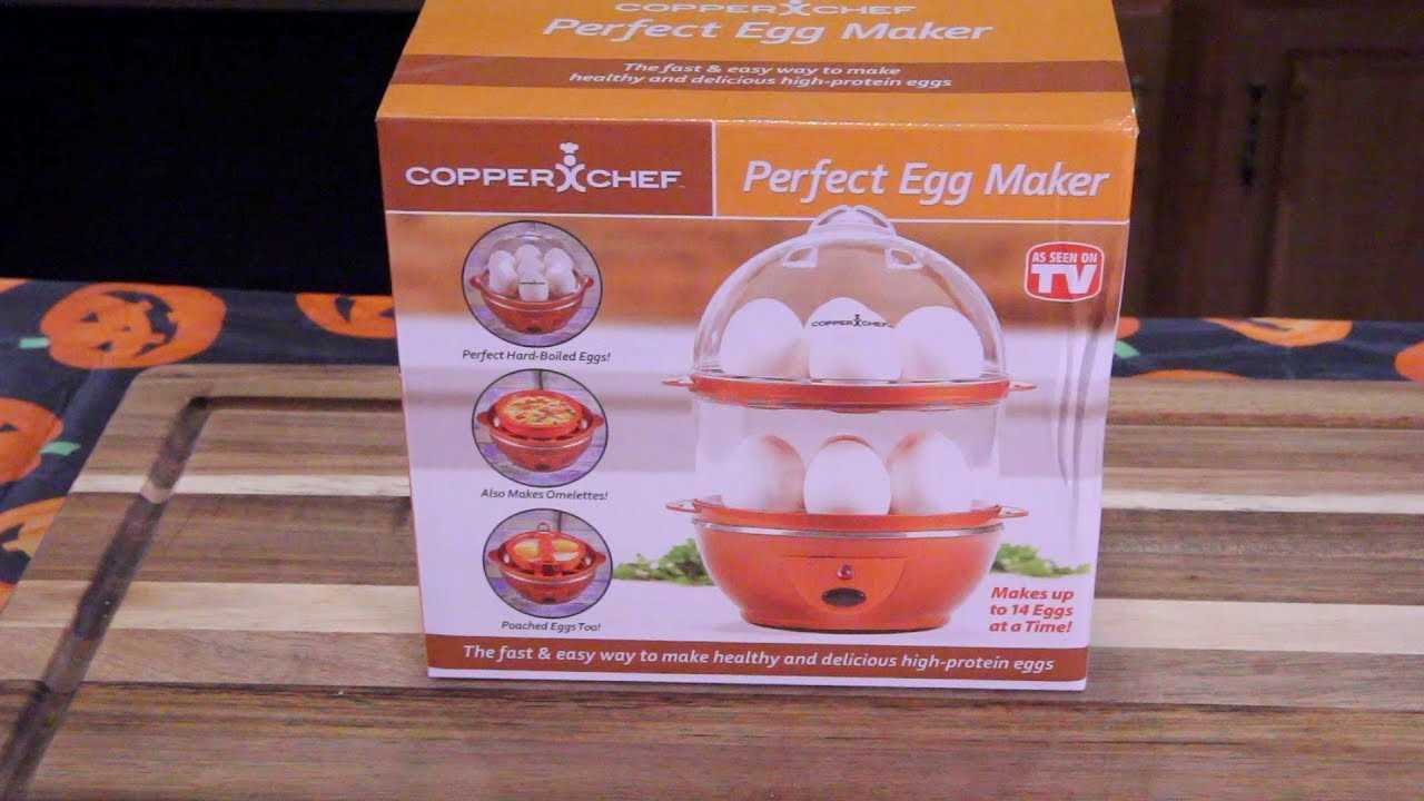 copper chef perfect egg maker instruction manual