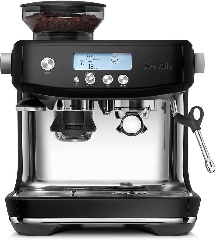 breville barista pro instruction manual