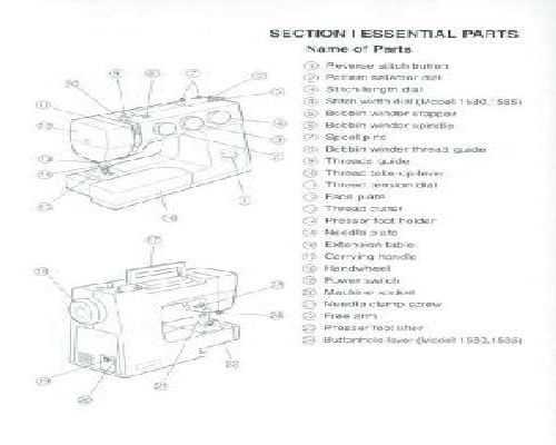 new home 551 instruction manual