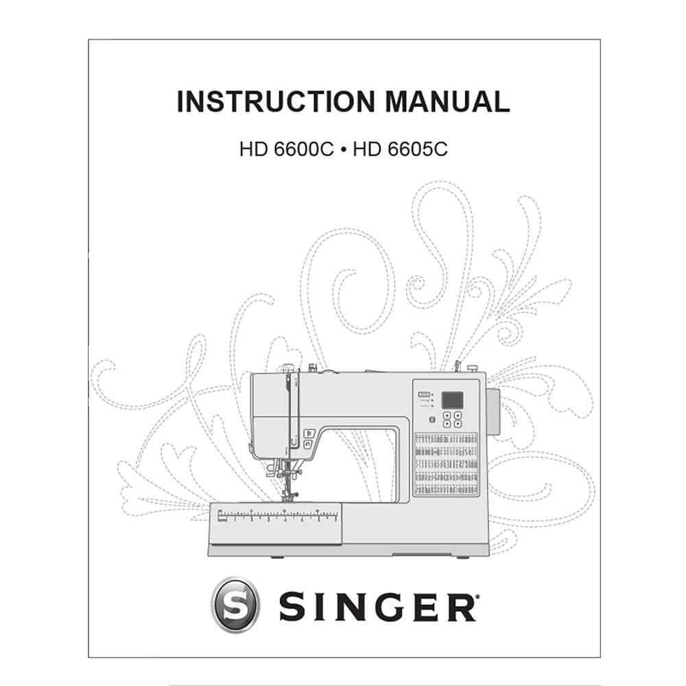 singer heavy duty 4432 instruction manual