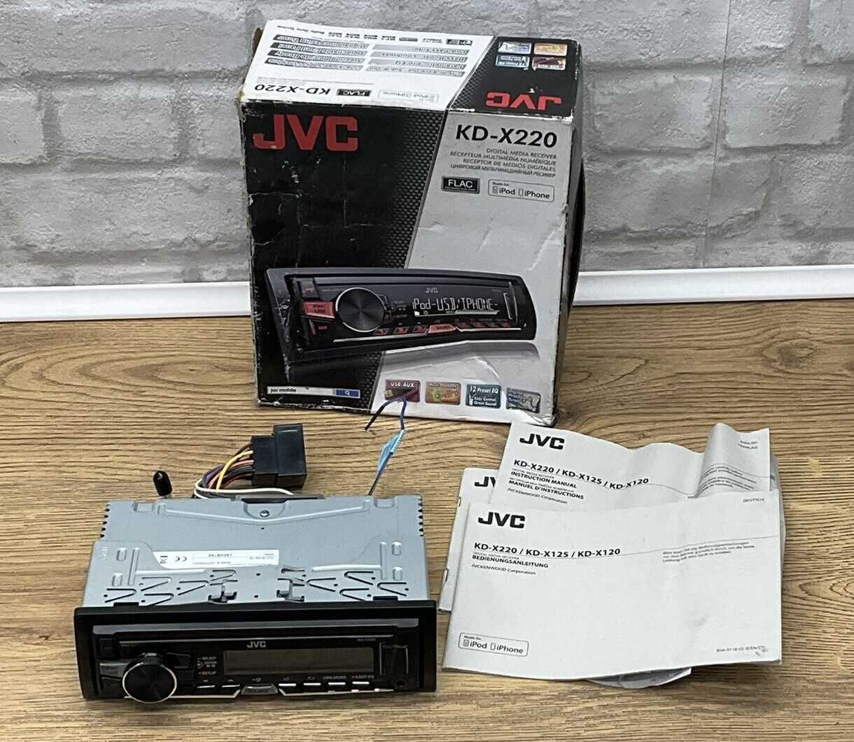 jvc car stereo instruction manual