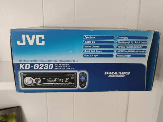 jvc kd g230 instruction manual