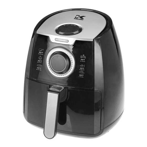 kalorik air fryer instruction manual