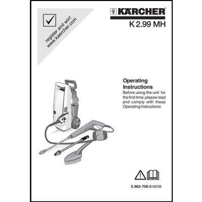 karcher window vac instruction manual