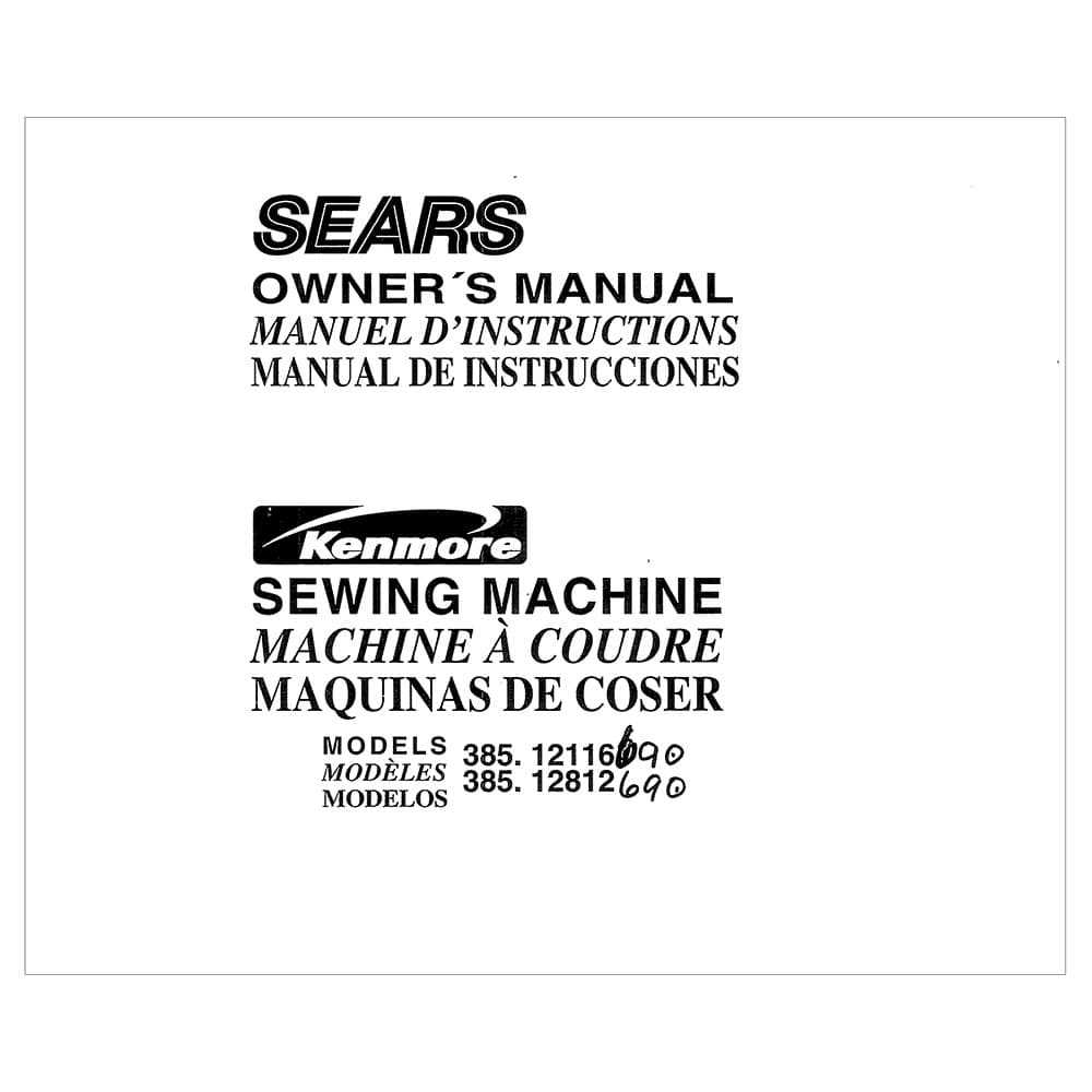 kenmore sewing machine model 385 instruction manual