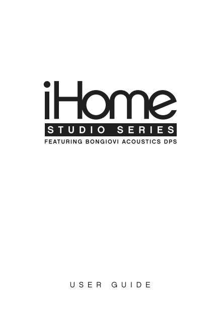 ihome hih33 instruction manual