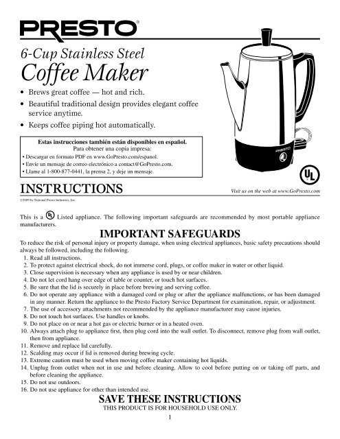 kitchenaid coffee maker instruction manual