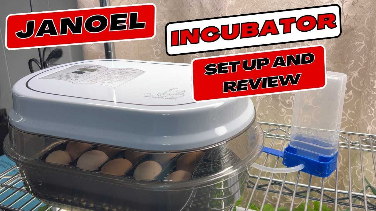 janoel 24 incubator instruction manual