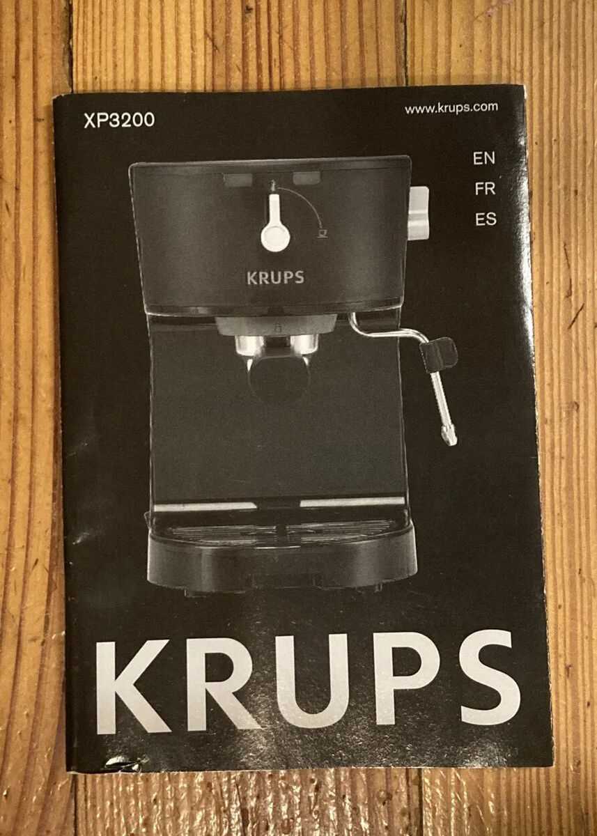 krups xp2070 instruction manual