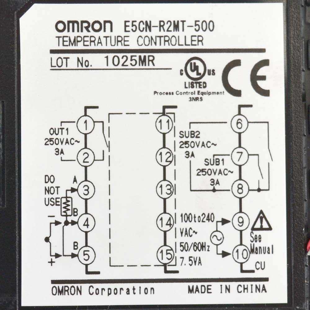 omron e5cn instruction manual