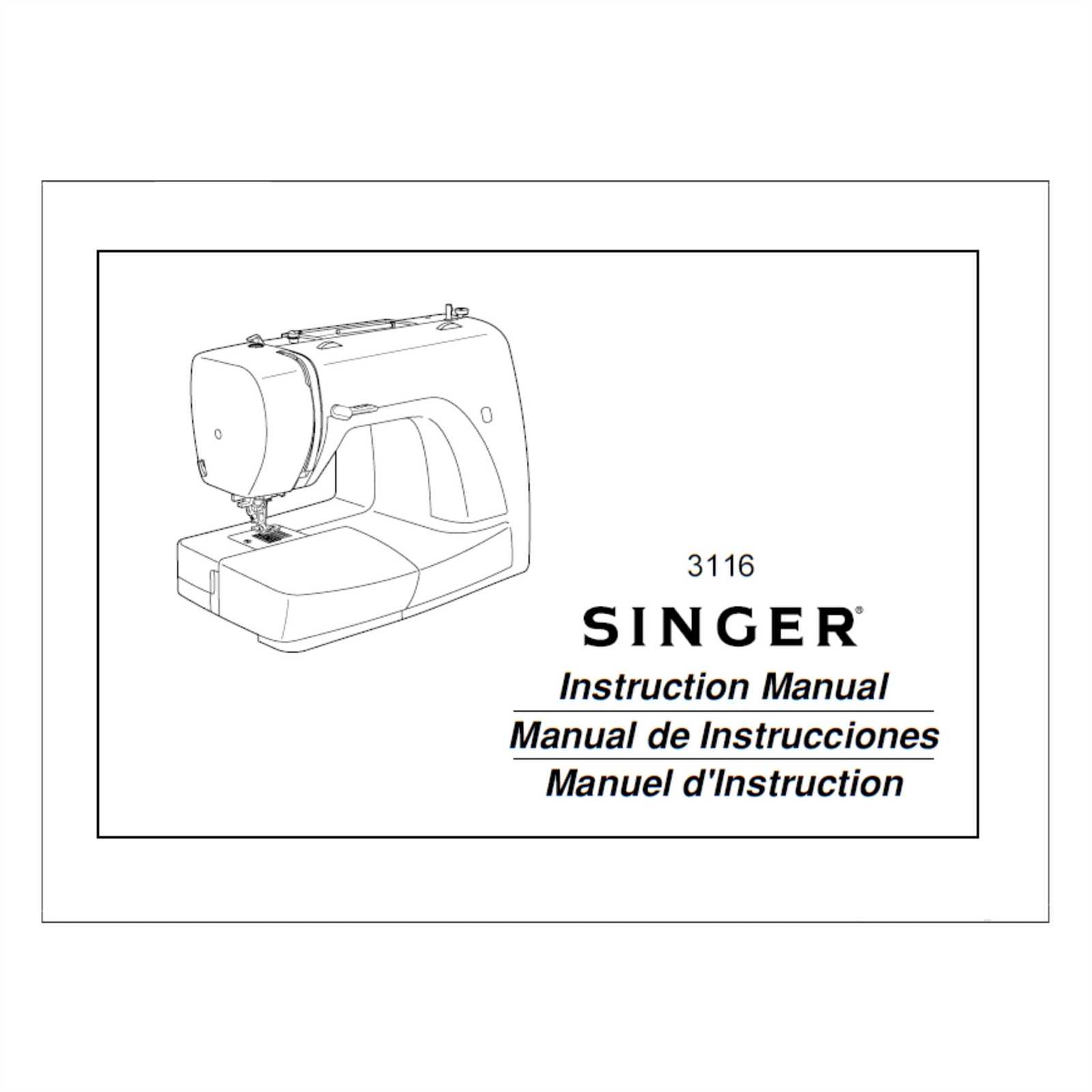 singer simple instruction manual