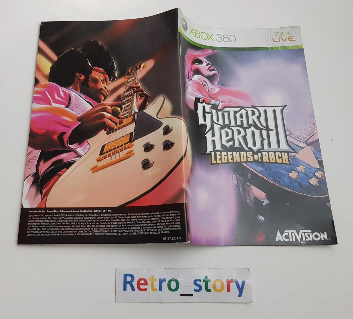 guitar hero 3 instruction manual