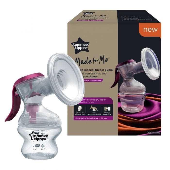 tommee tippee manual breast pump instructions