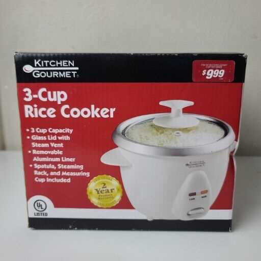 kitchen gourmet rice cooker instruction manual