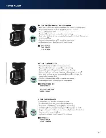 oster coffee maker instruction manual