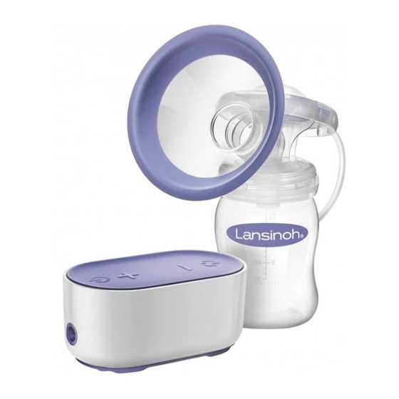 lansinoh manual breast pump instructions