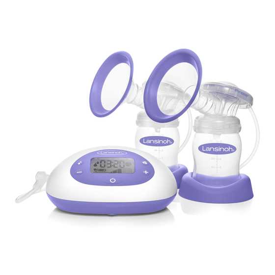 lansinoh manual breast pump instructions