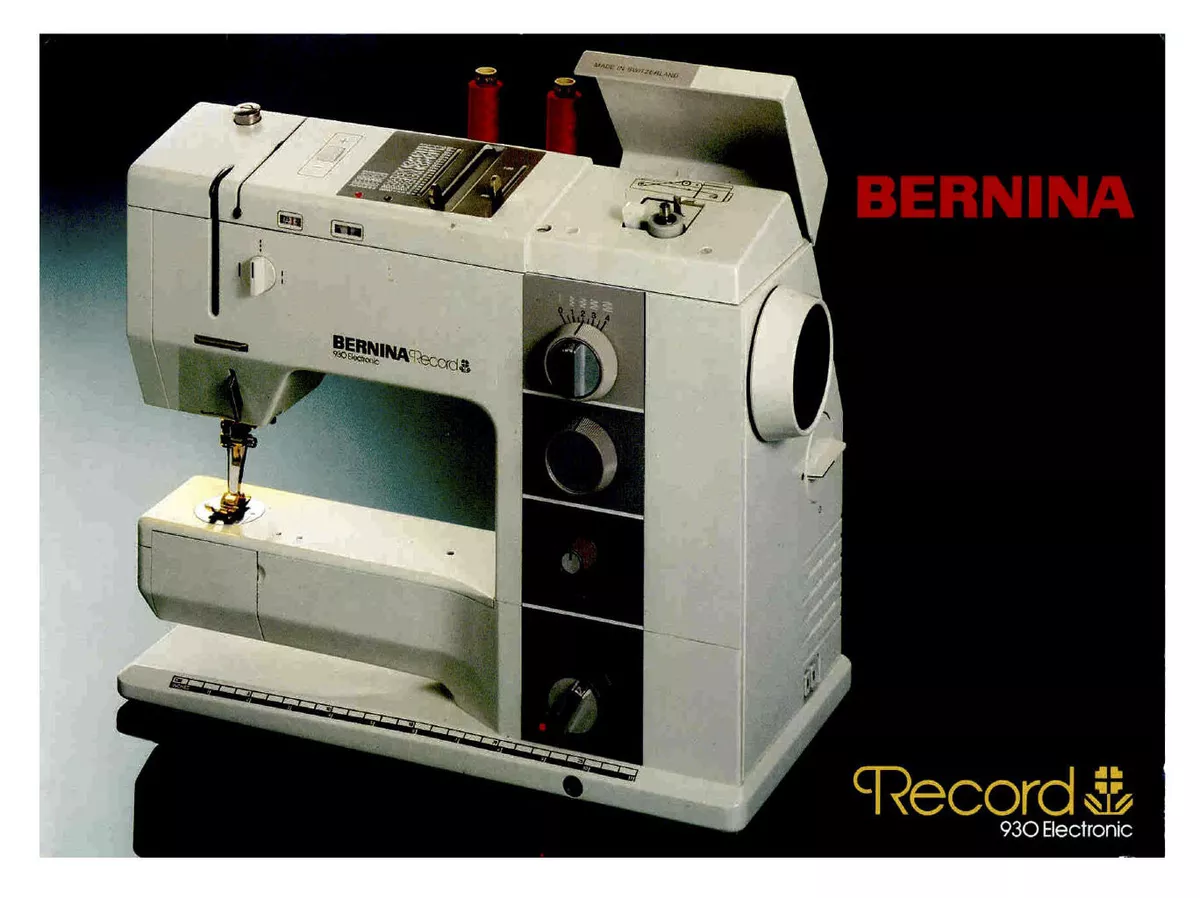 bernina 1230 instruction manual free