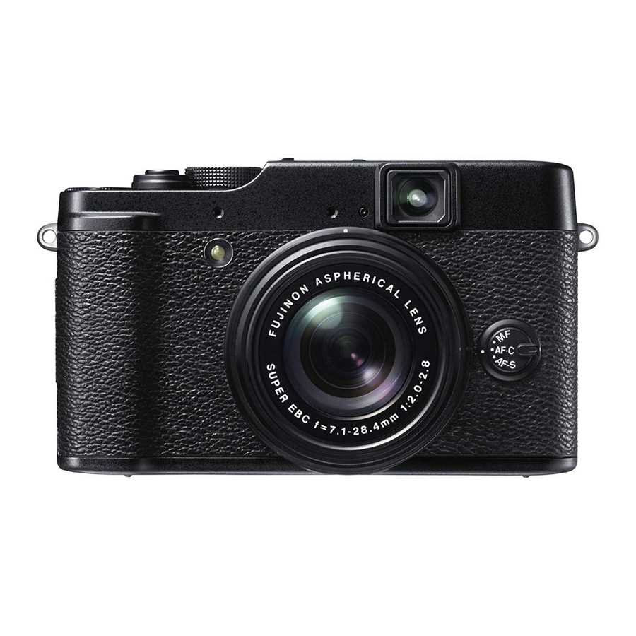 fuji x10 instruction manual