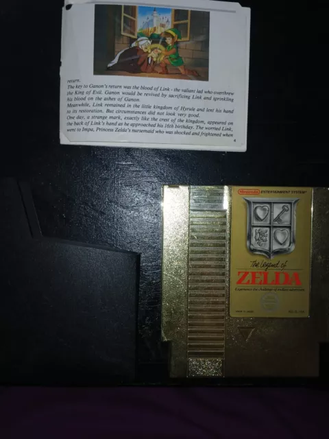 legend of zelda nes instruction manual