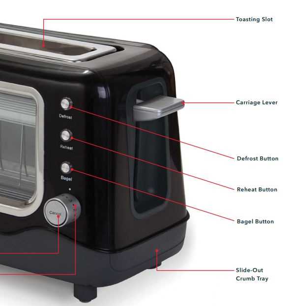 toaster oven instruction manual