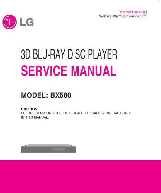 lg blu ray player instruction manual