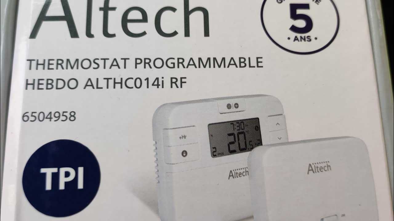 altech programmer instruction manual
