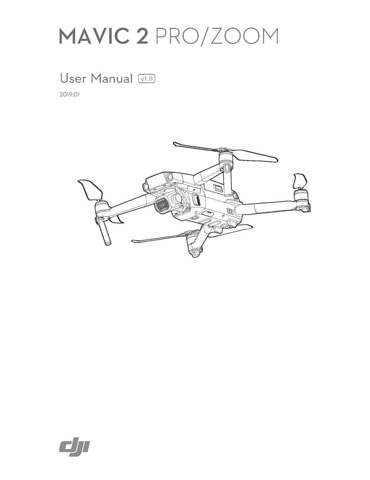 dji mavic pro 2 instruction manual