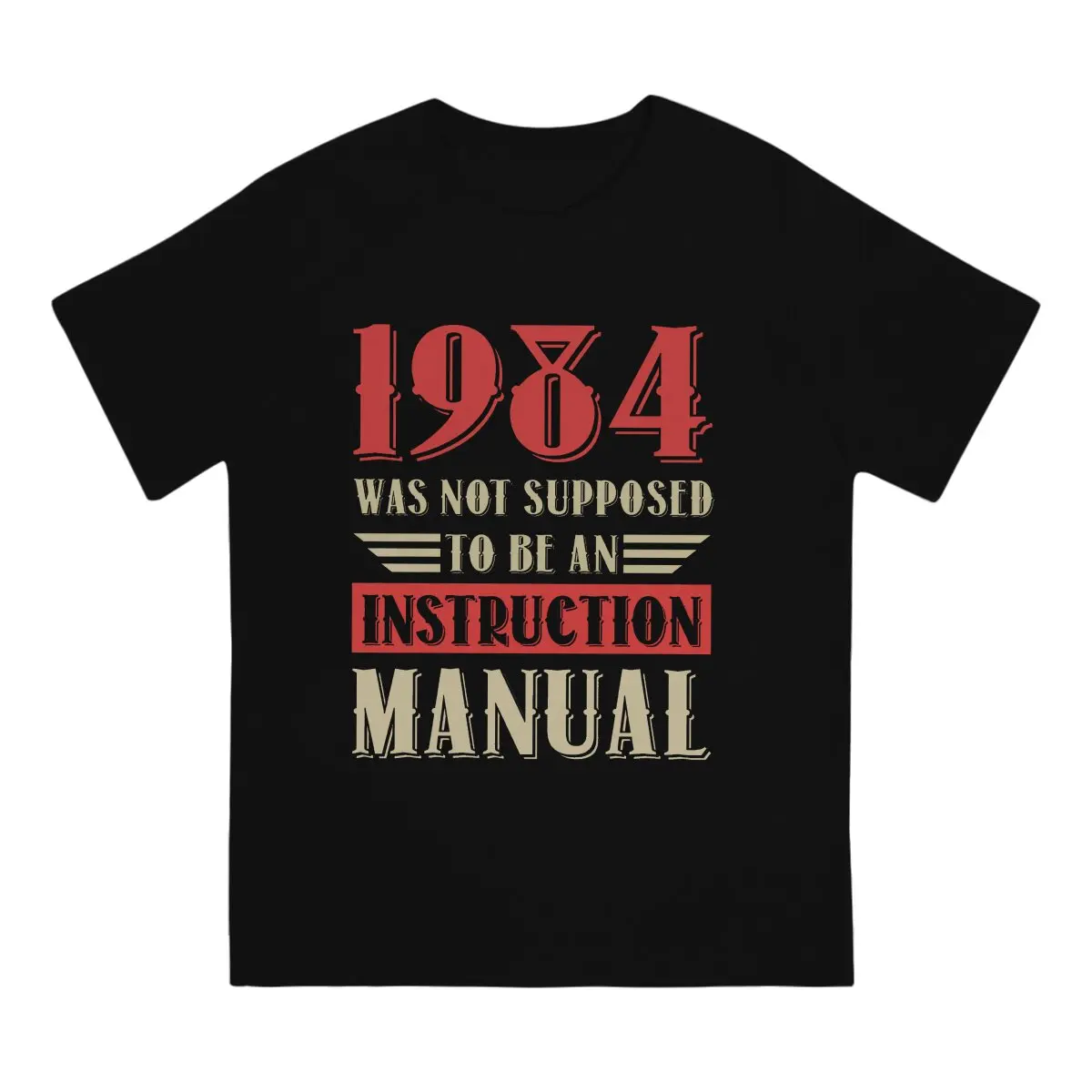 1984 is not an instruction manual t shirt